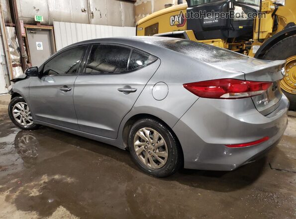 KMHD74LF9JU451423 2018 HYUNDAI ELANTRA Gray 