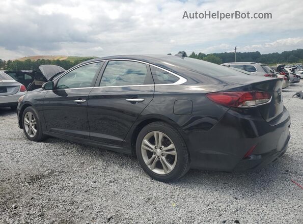 5NPE34AF9JH610989 2018 HYUNDAI SONATA Black 