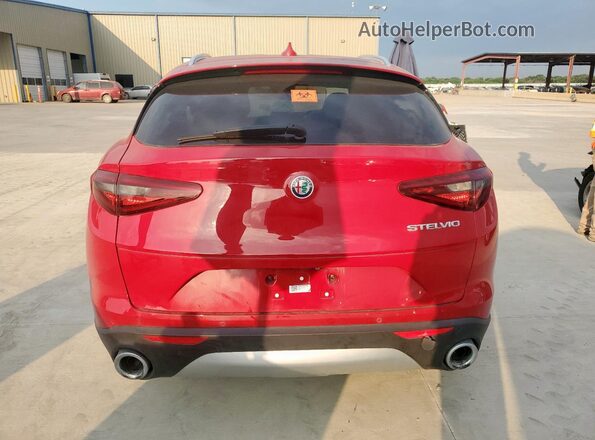 ZASPAJAN4M7C98598 2021 ALFA ROMEO STELVIO Red წინა სალონის ხედი