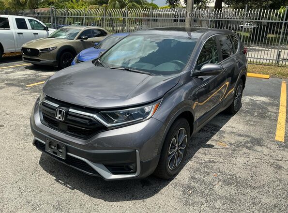 2HKRW2H54MH683251 2021 HONDA CRV Gray 