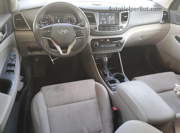 KM8J3CA44JU644122 2018 HYUNDAI TUCSON Серебряный 