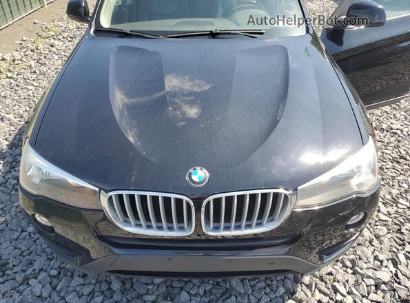 5UXWX9C59G0D82557 2016 BMW X3 Black Вид наклейки з VIN-кодом