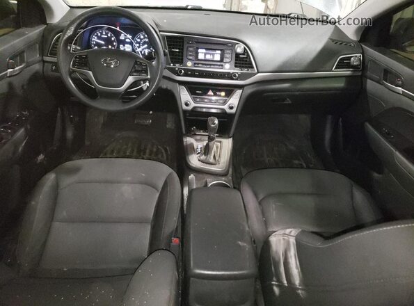 KMHD74LF9JU451423 2018 HYUNDAI ELANTRA Gray 