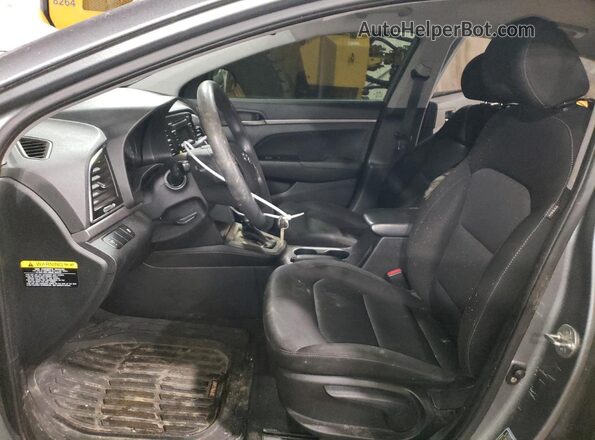 KMHD74LF9JU451423 2018 HYUNDAI ELANTRA Gray 