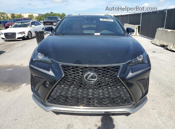 JTJSARBZ8M2182043 2021 LEXUS NX Black Widok z tyłu