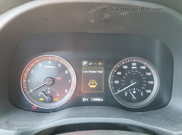 KM8J3CA25JU611614 2018 HYUNDAI TUCSON Серый 