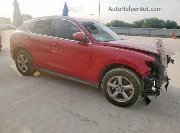 ZASPAJAN4M7C98598 2021 ALFA ROMEO STELVIO Red წინა ხედი
