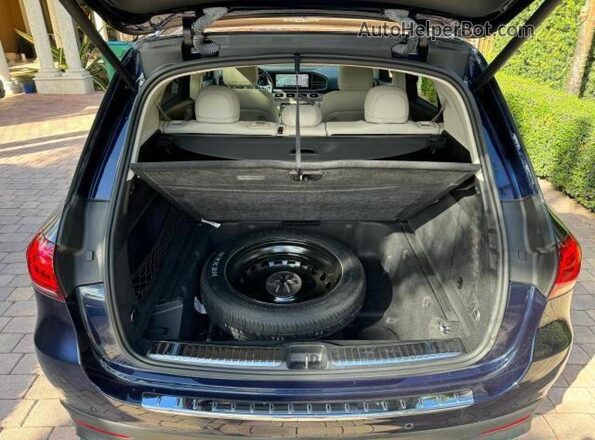 4JGFB4JB5NA765004 2022 MERCEDES-BENZ GLE-CLASS Blue Widok naklejki z numerem VIN