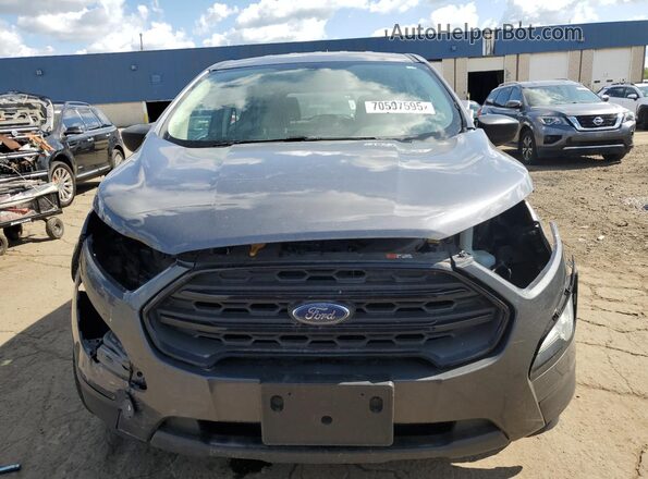 MAJ3P1RE2JC243456 2018 FORD ECOSPORT Gray 