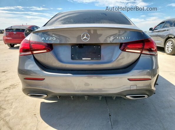 WDD3G4EB9KW012907 2019 MERCEDES-BENZ A-CLASS Charcoal 
