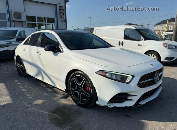 W1K3G4FB9LJ196792 2020 MERCEDES-BENZ A White 