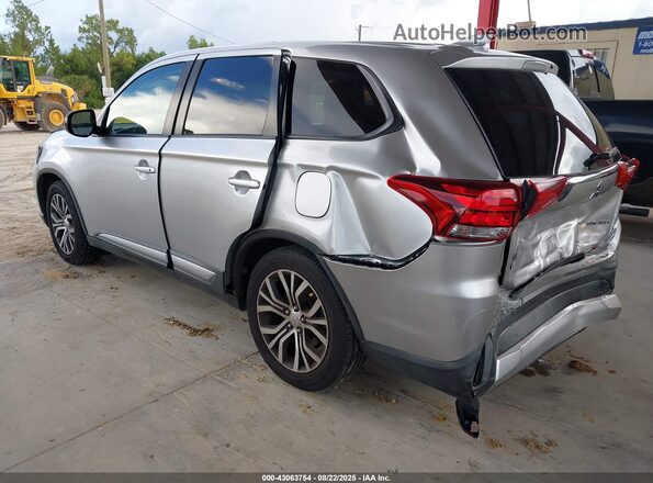 JA4AD2A38JZ001384 2018 MITSUBISHI OUTLANDER Серебряный Задняя левая четверть