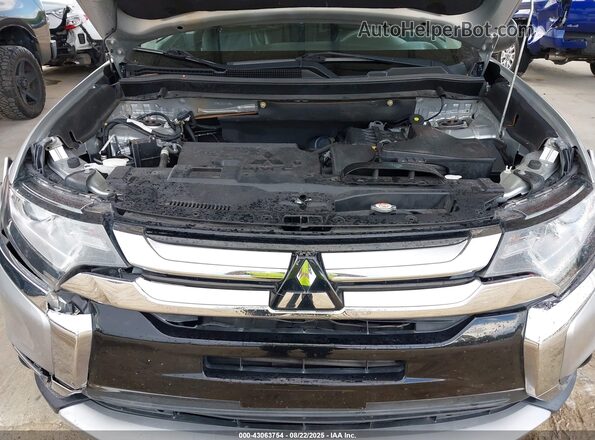 JA4AD2A38JZ001384 2018 MITSUBISHI OUTLANDER Серебряный Вид сзади