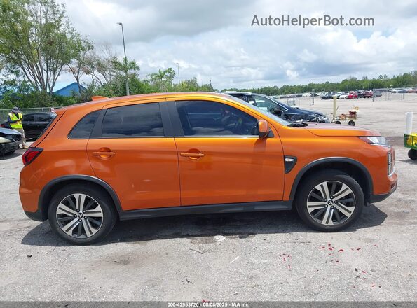 JA4AP3AU0LU030660 2020 MITSUBISHI OUTLANDER SPORT Оранжевый Вид задней части салона