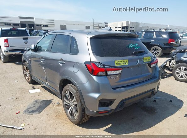 JA4AP3AU6LU016780 2020 MITSUBISHI OUTLANDER SPORT Gray უკანა მარცხენა