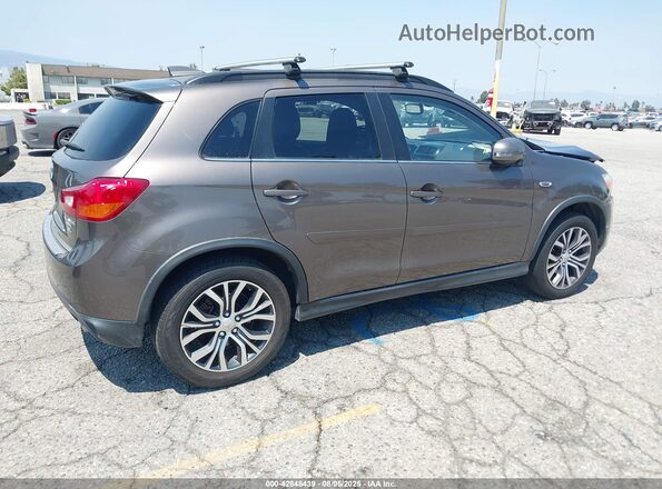JA4AP4AW7HZ019043 2017 MITSUBISHI OUTLANDER SPORT Серый Задняя правая четверть