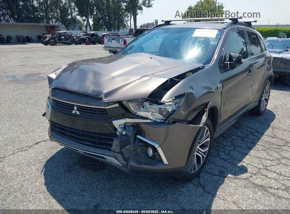 JA4AP4AW7HZ019043 2017 MITSUBISHI OUTLANDER SPORT Серый Вид спереди