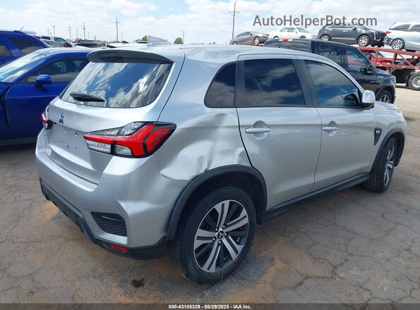 JA4APUAU0MU001375 2021 MITSUBISHI OUTLANDER SPORT Серебряный 