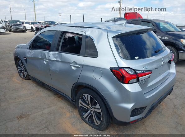 JA4APUAU0MU001375 2021 MITSUBISHI OUTLANDER SPORT Серебряный 