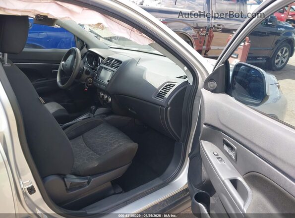 JA4APUAU0MU001375 2021 MITSUBISHI OUTLANDER SPORT Серебряный 