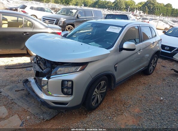 JA4APUAU0MU005863 2021 MITSUBISHI OUTLANDER SPORT Silver 