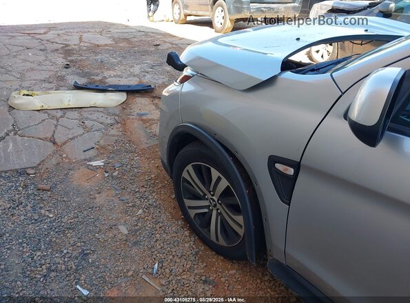 JA4APUAU0MU005863 2021 MITSUBISHI OUTLANDER SPORT Silver 