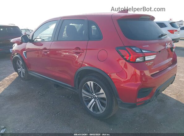 JA4APVAU4MU015964 2021 MITSUBISHI OUTLANDER SPORT Red Trasero izquierdo