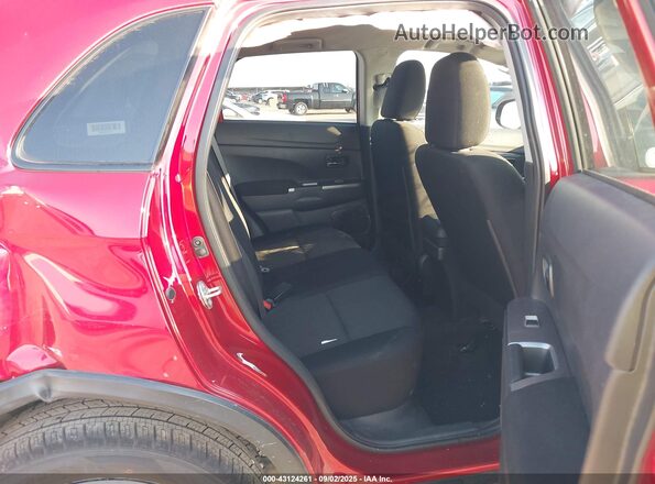 JA4APVAU4MU015964 2021 MITSUBISHI OUTLANDER SPORT Red Vista de la etiqueta del VIN