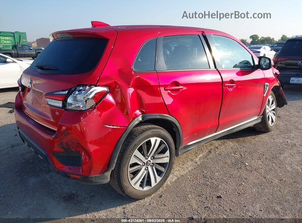 JA4APVAU4MU015964 2021 MITSUBISHI OUTLANDER SPORT Red Trasero derecho