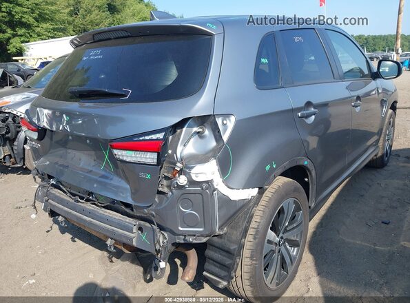 JA4APVAU6NU004112 2022 MITSUBISHI OUTLANDER SPORT Gray Задня права чверть