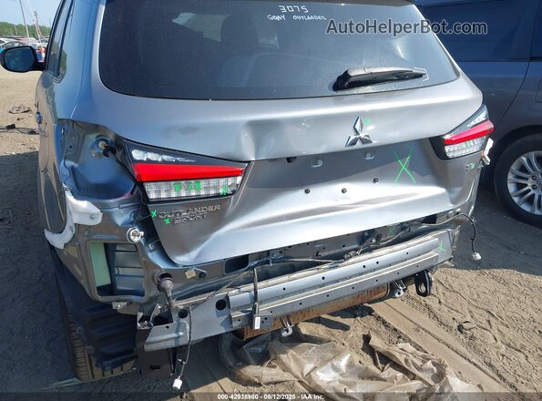 JA4APVAU6NU004112 2022 MITSUBISHI OUTLANDER SPORT Gray Вид спереду