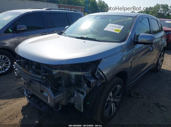 JA4APVAU6NU004112 2022 MITSUBISHI OUTLANDER SPORT Gray Передня ліва чверть