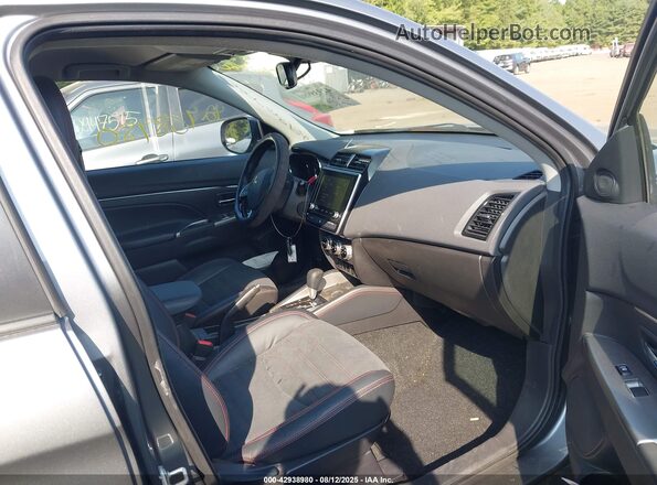 JA4APVAU6NU004112 2022 MITSUBISHI OUTLANDER SPORT Gray Вид салону спереду
