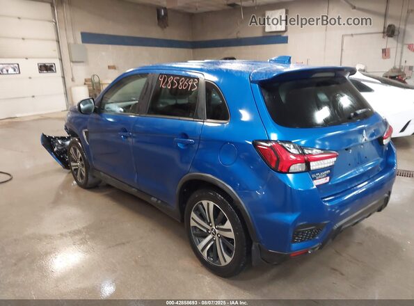 JA4ARUAU3MU034185 2021 MITSUBISHI OUTLANDER SPORT Blue 