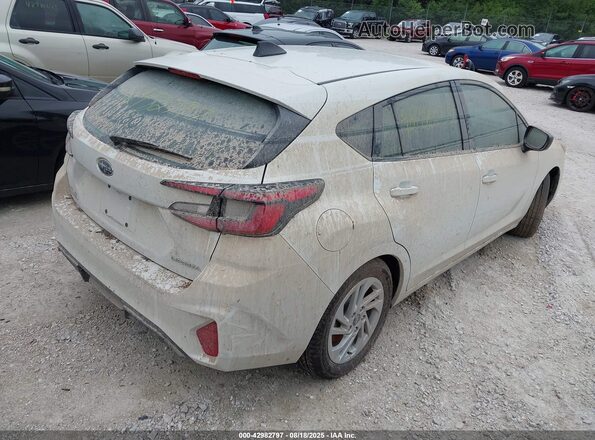 JF1GUABC5R8884960 2024 SUBARU IMPREZA Белый Задняя правая четверть