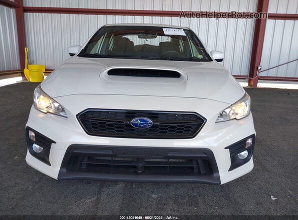 JF1VA1C67M9803873 2021 SUBARU WRX White Instrument cluster view