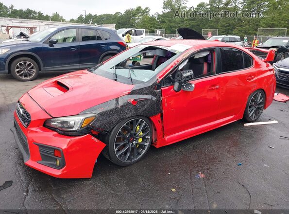 JF1VA2M61J9810897 2018 SUBARU WRX STI Red Front left