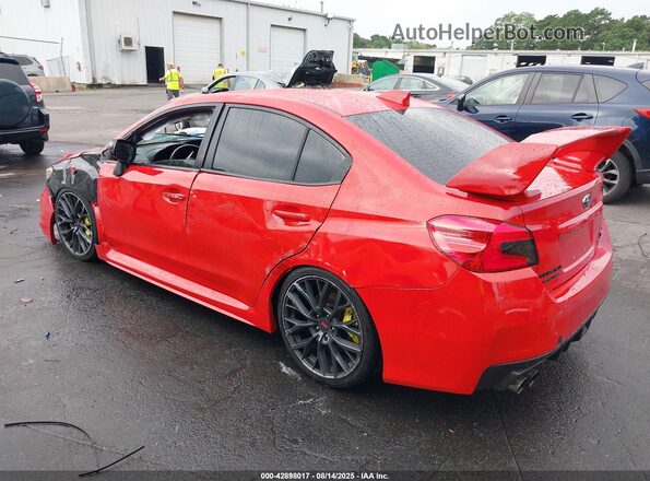 JF1VA2M61J9810897 2018 SUBARU WRX STI Red Rear left