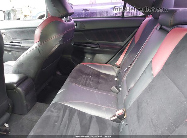 JF1VA2M61J9810897 2018 SUBARU WRX STI Red VIN sticker view