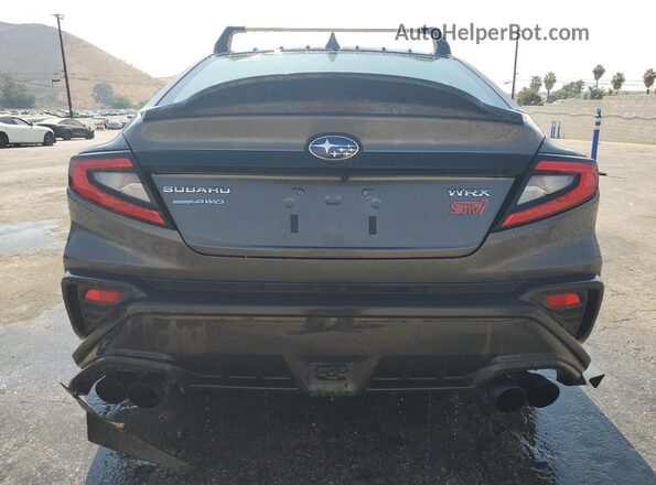 JF1VBAH62N8005018 2022 SUBARU WRX Charcoal Հետևի տեսք