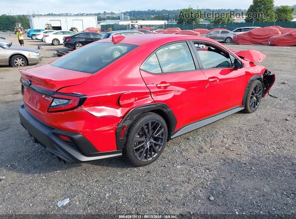 JF1VBAH62P8819902 2023 SUBARU WRX Red 