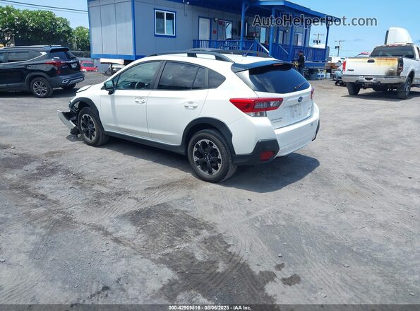 JF2GTABC1MH390733 2021 SUBARU CROSSTREK White Հետևի ձախ