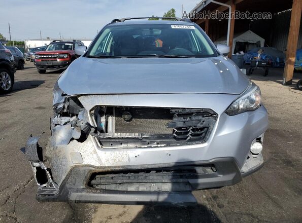 JF2GTABC7JH332153 2018 SUBARU CROSSTREK Silver 