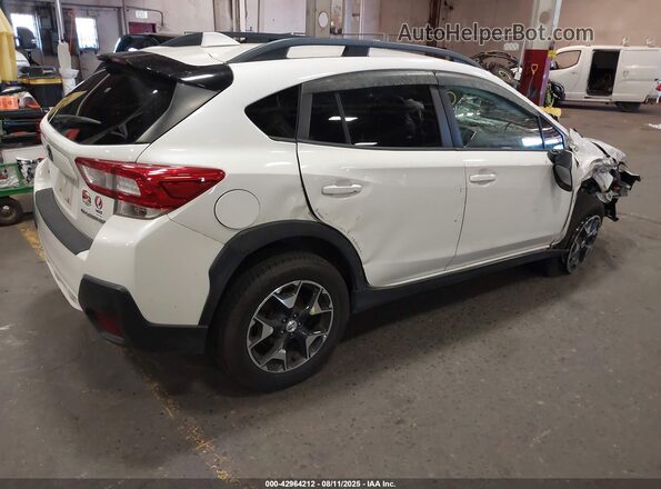 JF2GTABC8JH246348 2018 SUBARU CROSSTREK Белый Задняя правая четверть