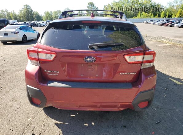 JF2GTADC5J8282799 2018 SUBARU CROSSTREK Burgundy 