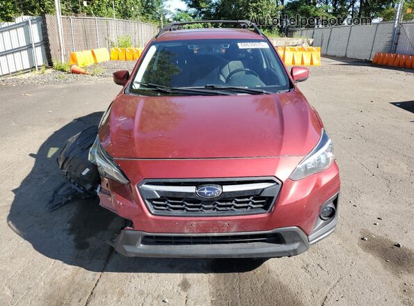 JF2GTADC5J8282799 2018 SUBARU CROSSTREK Burgundy 