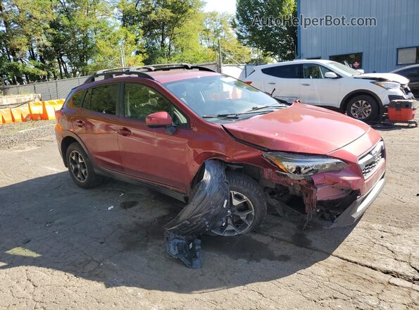 JF2GTADC5J8282799 2018 SUBARU CROSSTREK Burgundy 