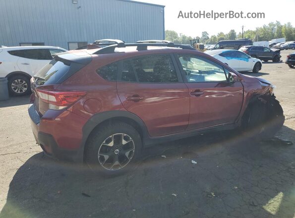 JF2GTADC5J8282799 2018 SUBARU CROSSTREK Burgundy 