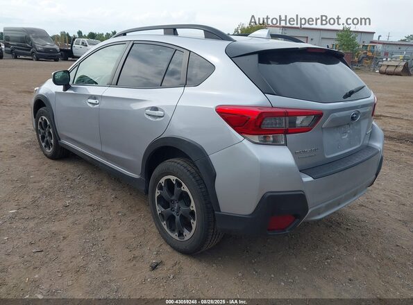 JF2GTAEC0M8319597 2021 SUBARU CROSSTREK Gray Հետևի ձախ
