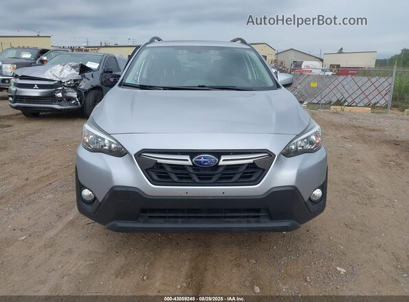 JF2GTAEC0M8319597 2021 SUBARU CROSSTREK Gray Սարքավորումների վահանակի տեսք